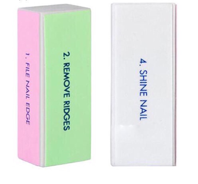Khối đánh bóng resin 4 bước resin DIY, móng tay