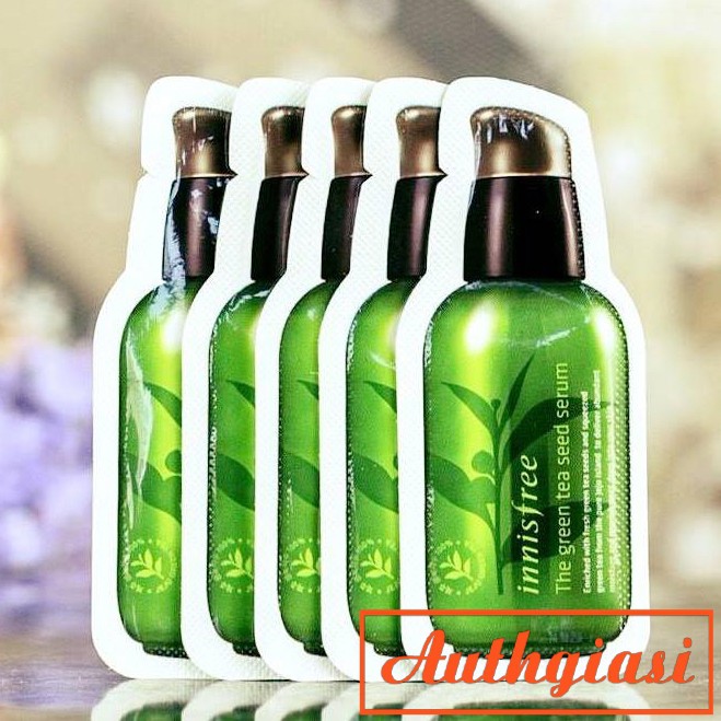 [Sample] Gói Sample tinh chất \ tinh dầu dưỡng trà xanh Innisfree Green Tea Seed Serum \ Oil | BigBuy360 - bigbuy360.vn