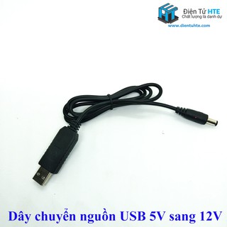CÁP CHUYỂN ĐỔI NGUỒN USB 5V SANG 9V