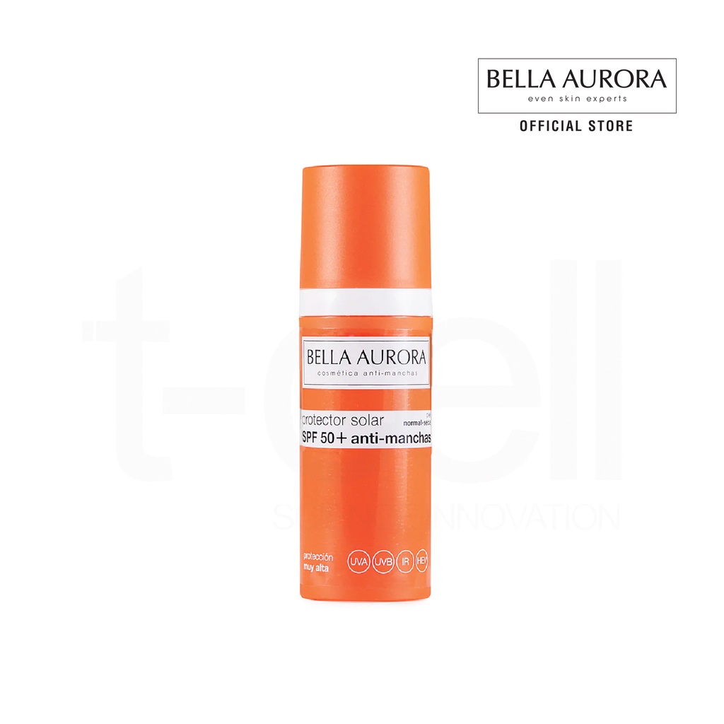 Kem Chống Nắng Cho Da Thường Đến Khô Bella Aurora Dark Spot Sunscreen SPF50+. Normal-Dry Skin (50ml)