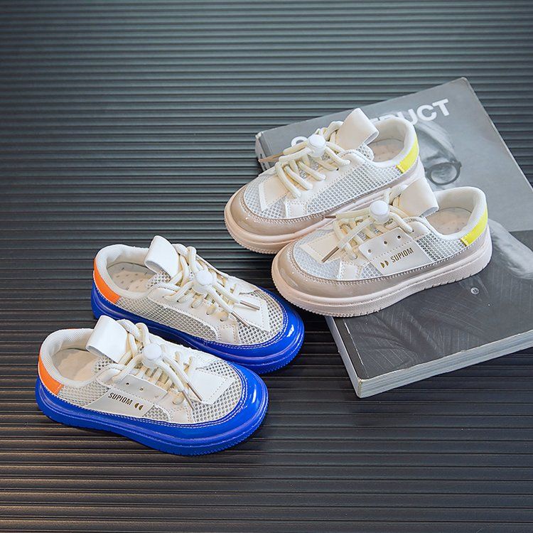 Giày Thể Thao Đế Mềm Thoáng Khí Mùa Hè Cho Bé