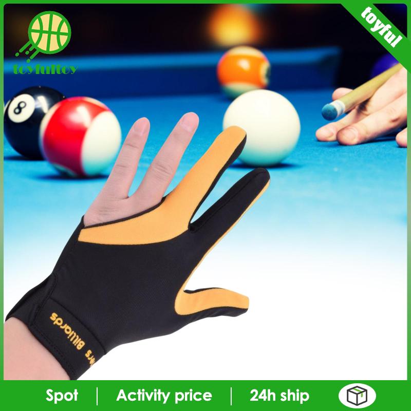 [Toyfulcabin] Găng Tay Trái Chơi Bida Vải Co Giãn Khô Nhanh