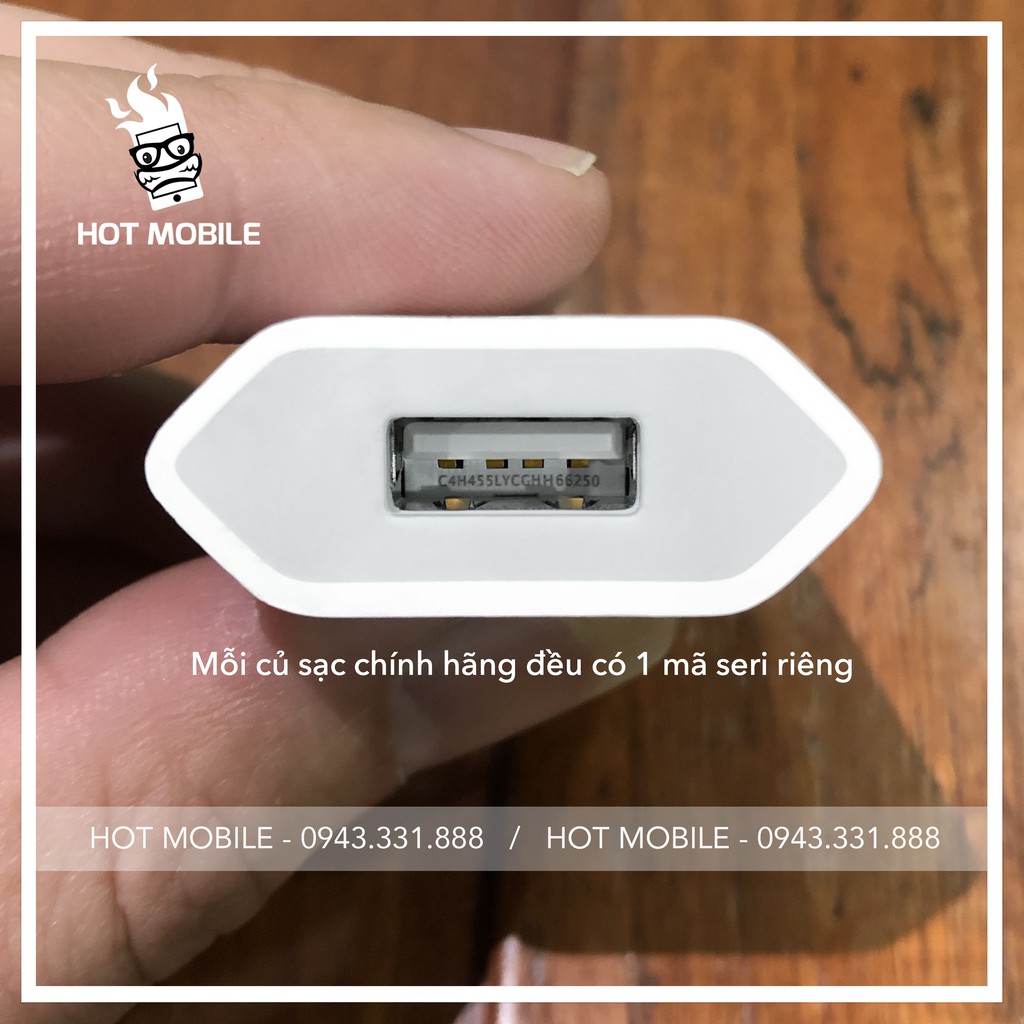 Bộ Sạc 5W Theo Máy IP 6s/6s Plus | Hàng Zin New 100% | Sạc Nhanh Không Nóng Máy | Bảo Hành 12 Tháng Lỗi Đổi Mới 1-1.