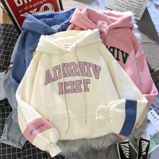 Áo hoodie dài tay phong cách Hàn Quốc năng động trẻ trung dành cho nam nữ - họa tiết chữ TECH , áo hoodie siêu hot,