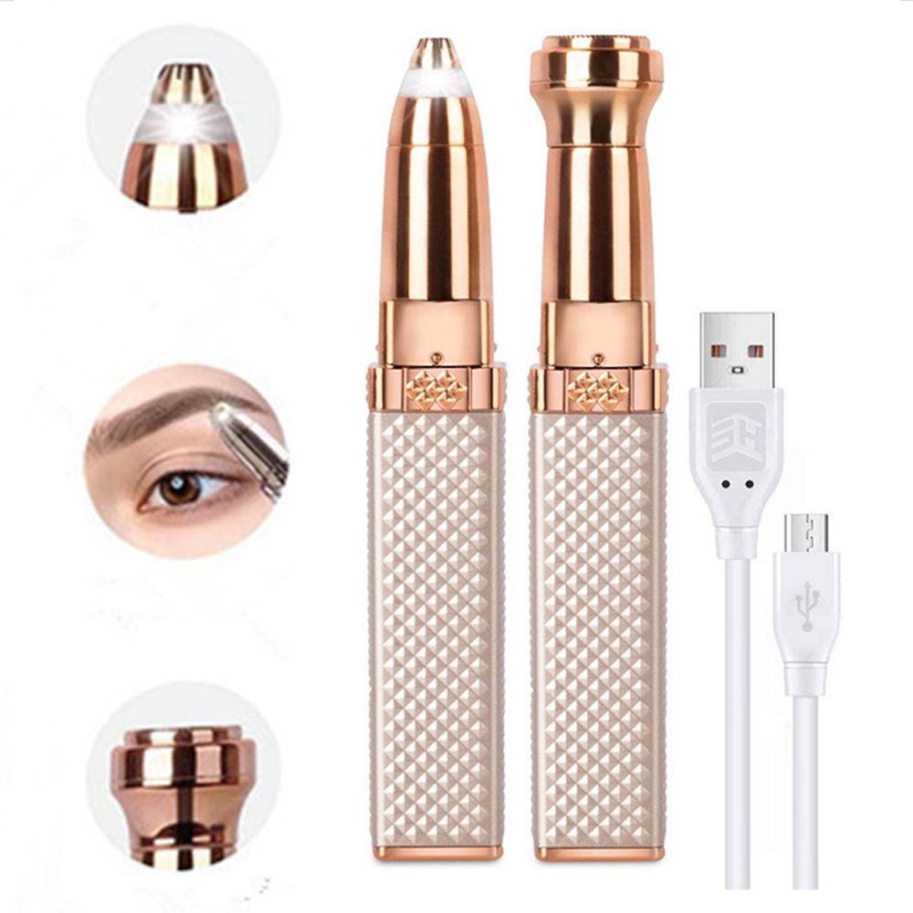 MIH Máy Tỉa Lông Mày Tích Hợp Đèn LED Cho Nữ