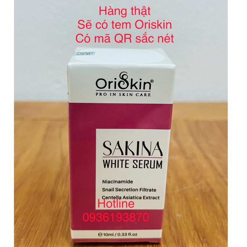 ✅ Serum Oriskin Sakina White  [CHÍNH HÃNG] ❤️ Oriskin Sakina White Mờ Thâm Nách Khử Mùi Hôi Dưỡng Trắng Vùng Da