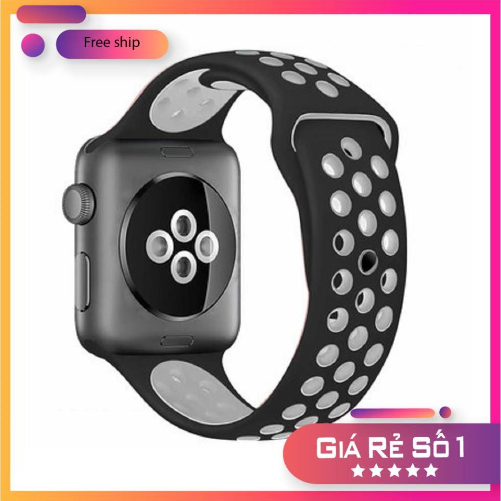 Dây Ap Watch ⚡ Dây Ap Watch Ni-ke Sports Năng Động - Hot Trend ⚡ Ap Watch Series 5/4/3/2/1  - Châts Case Store