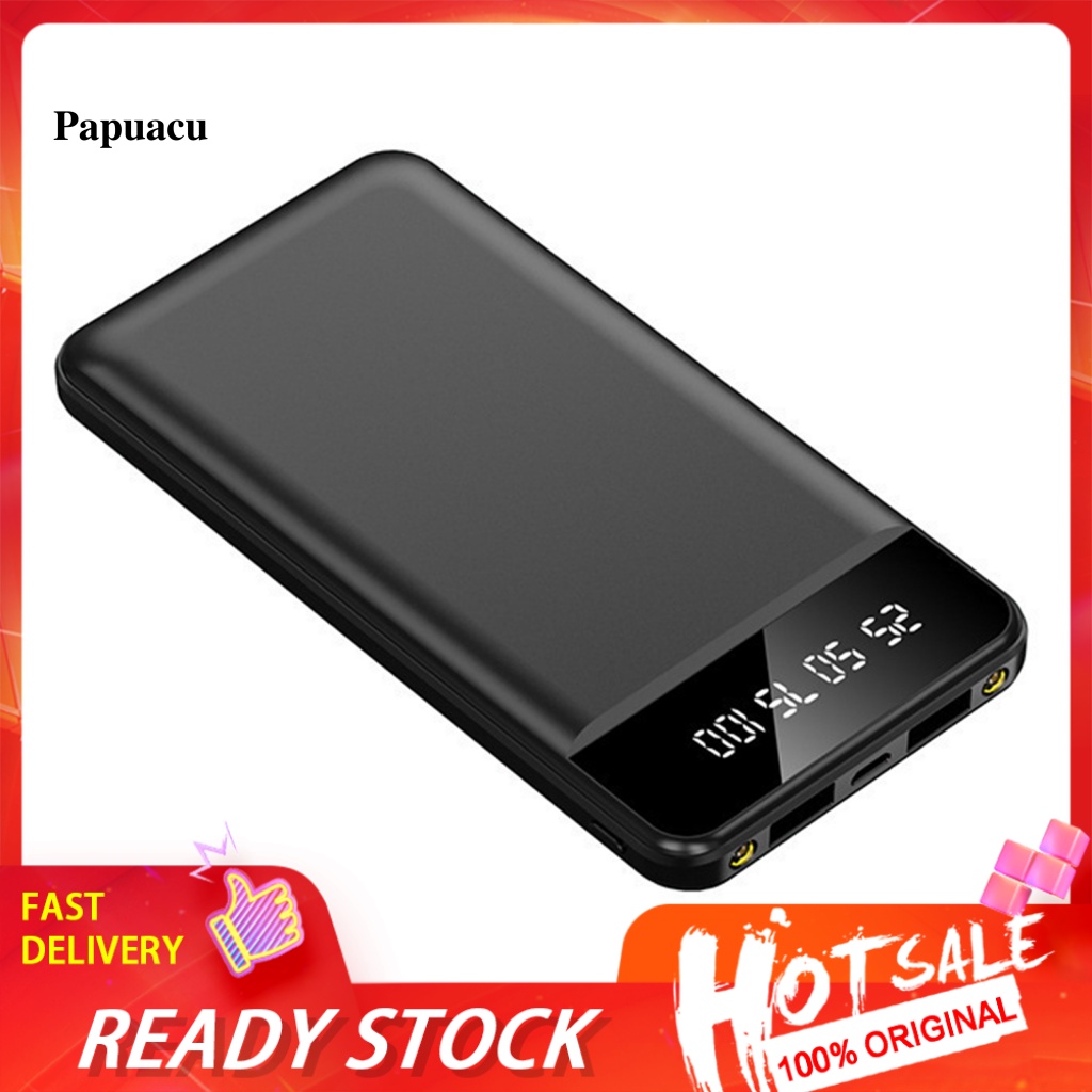 Cục Sạc Dự Phòng Pa 20000mAh Mini Cầm Tay Tiện Lợi