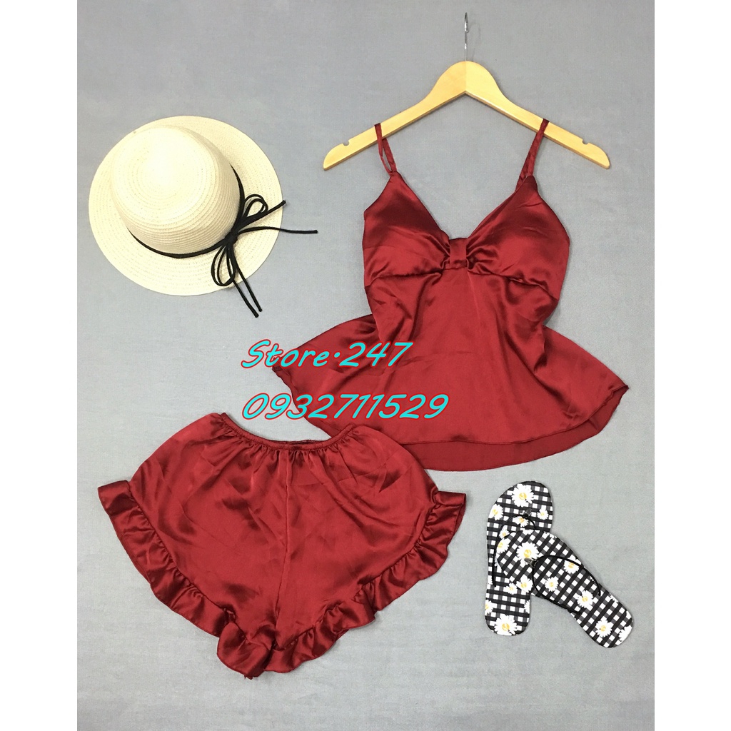 (45KG - 60KG) BỘ SATIN CÓ MÚT SIÊU DỄ THƯƠNG, SATIN MỊN MẶC MÁT ÍT NHĂN - HÀNG NHÀ MAY BAO ĐẸP | BigBuy360 - bigbuy360.vn