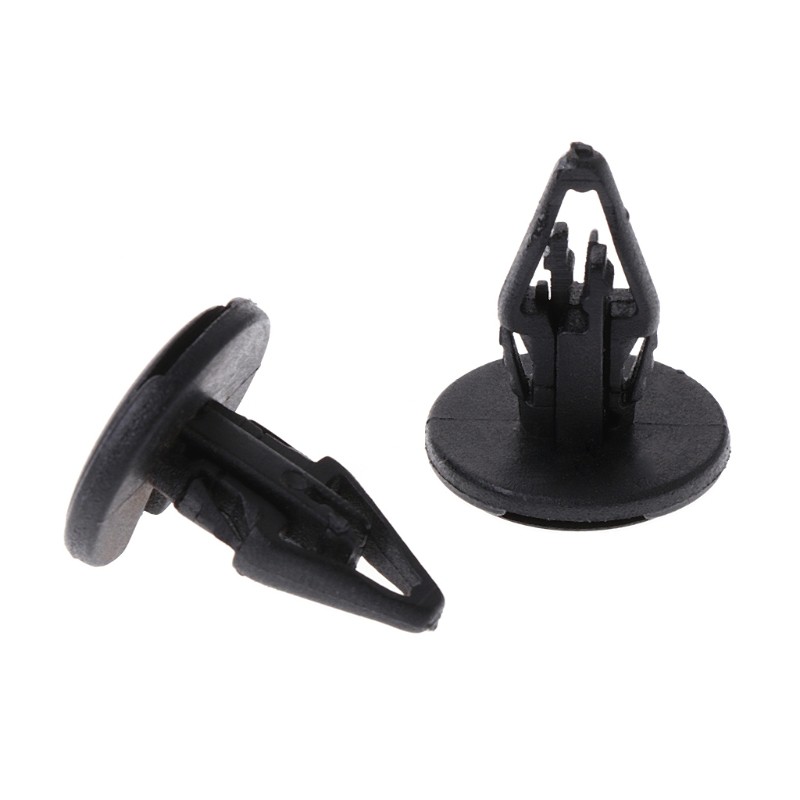 50 Pcs Car Fender Trunk Rivet Fastener Push Clips For Honda Renault Peugeot Citroen