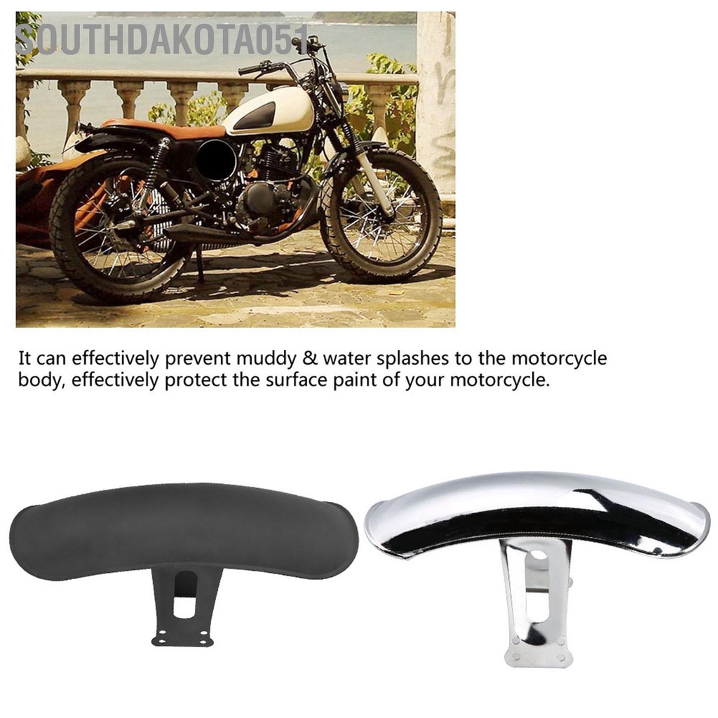 [Hàng HOT] Dè Chắn Bùn Trước phía trước xe máy bảo vệ làm mờ cho CG125 Retro【Southdakota051】