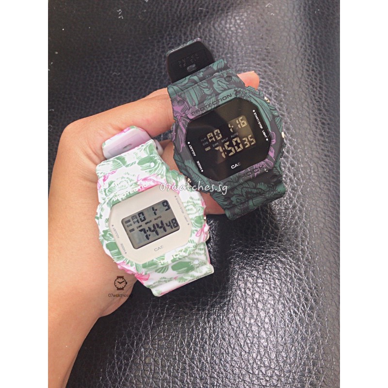 [watches.sg] G.S 5600 Vuông Dây Phối Hoạ Tiết mới HOT cho nam và nữ | BigBuy360 - bigbuy360.vn