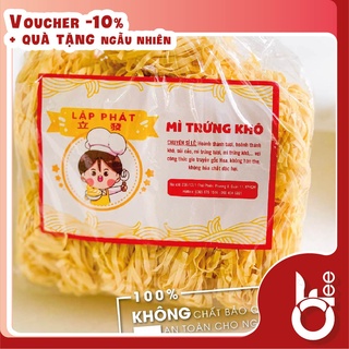 250gr Mì trứng gà truyền thống Hồng Kông / Mì trứng khô LẬP PHÁT