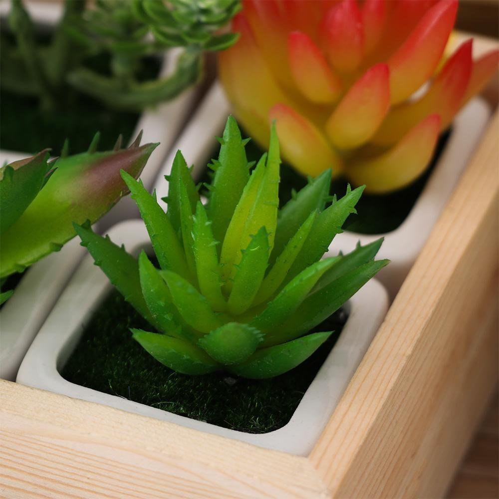 Chậu Hoa Sen Đá Giả Chất Lượng Cao Trang Trí Nội Thất
