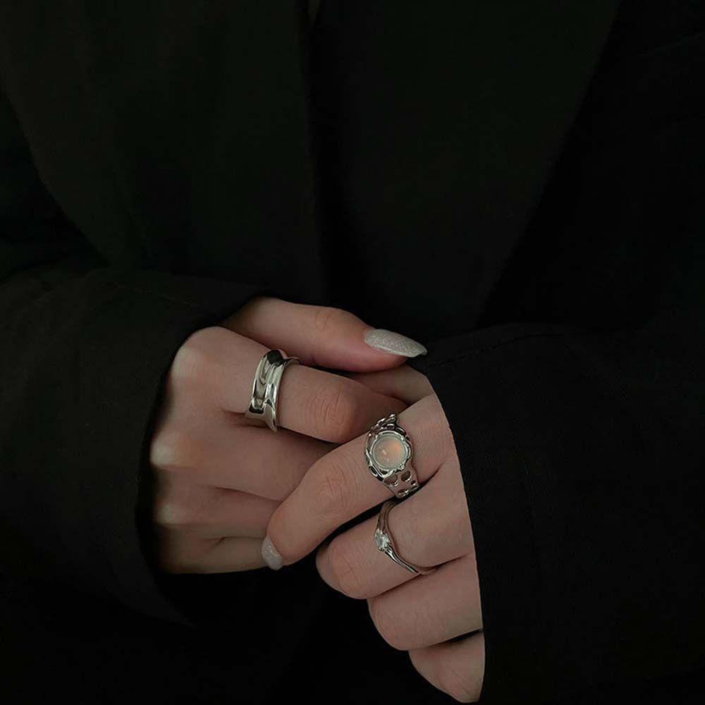 Nhẫn Phong Cách Hip Hop Punk Cổ Điển|Nhẫn Đeo Khớp Ngón Tay Phong Cách Retro