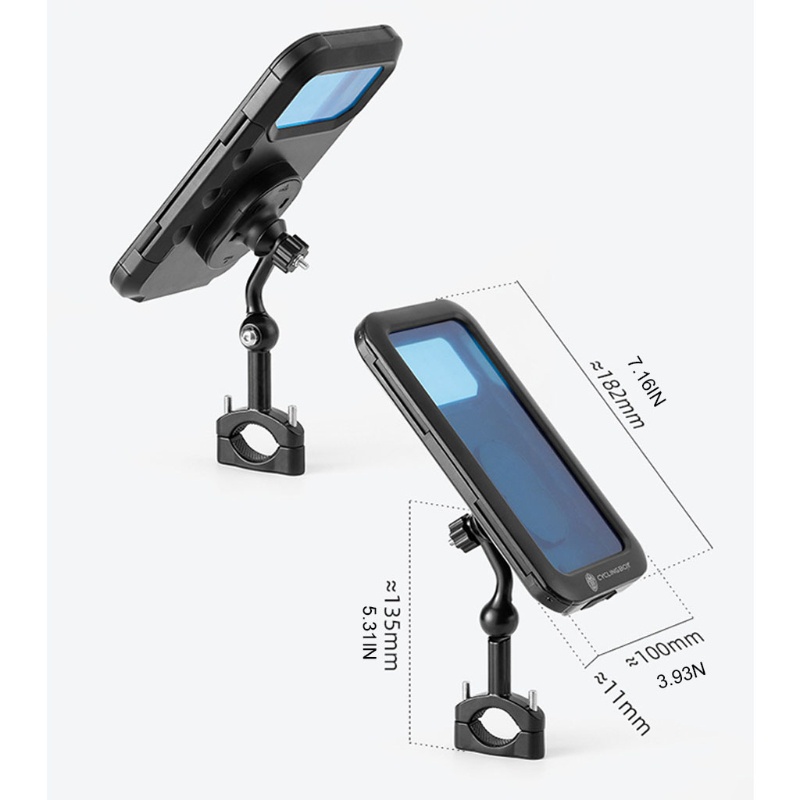 Giá Đỡ Điện Thoại Gắn Tay Lái Xe Đạp / Mô Tô Chống Nước