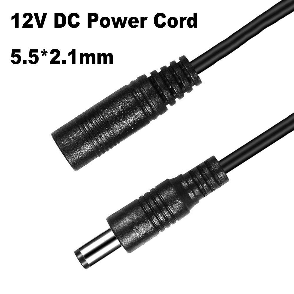 Dây Cáp Nối Dài 12V Cho Camera CCTV 0.5m - 5m