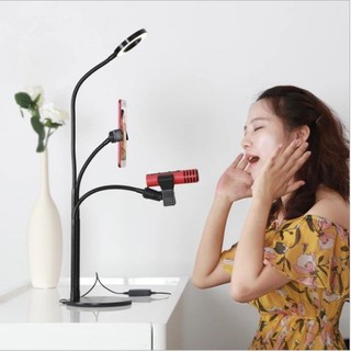 Bộ Đèn Hỗ Trợ Live Stream Chuyên Nghiệp 3 in 1