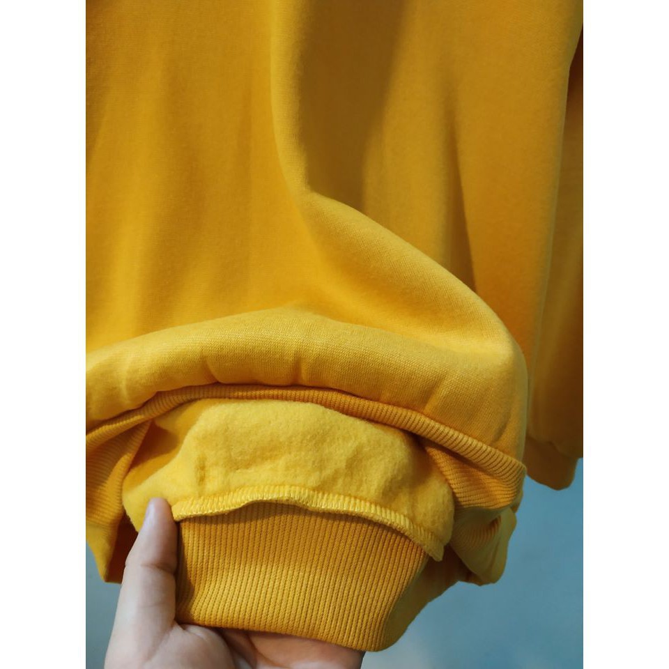 Áo Sweater nỉ bông dáng siêu rộng phong cách ulzzang hot 2020 | BigBuy360 - bigbuy360.vn