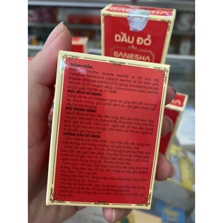 Dầu gió- Dầu Đỏ GANESHA 7ml