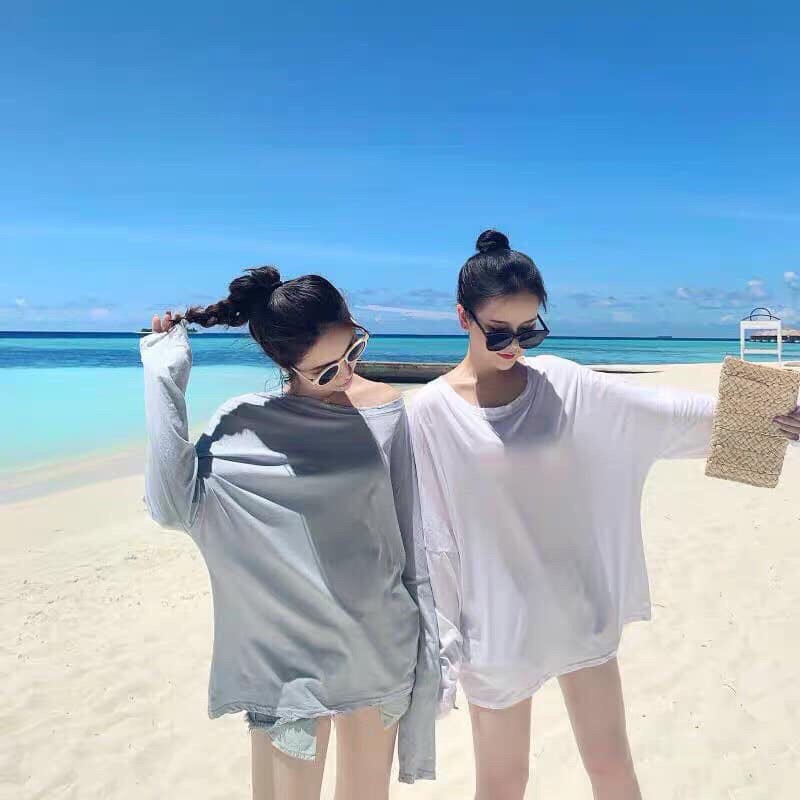 [ Mã WASTAPR giảm 10K đơn 50K] ÁO LEN GIẤY CỔ TRÒN NỮ - ÁO THUN GIẤY DÀI TAY 5 MÀU QC HOT | BigBuy360 - bigbuy360.vn