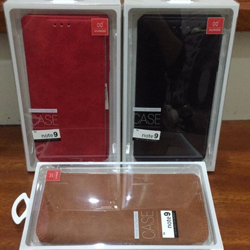 Bao da dạng ví SAMSUNG NOTE 8 / NOTE 9 hiệu XUNDD chính hãng