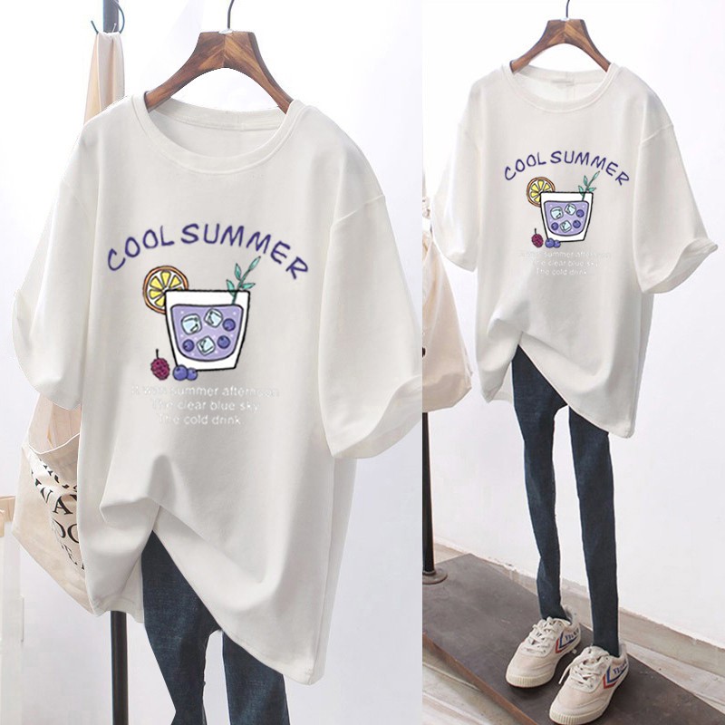 NRVP Áo Thun Tay Ngắn In Hình Hoa Cúc Trẻ Trung Cho Nữ 2020