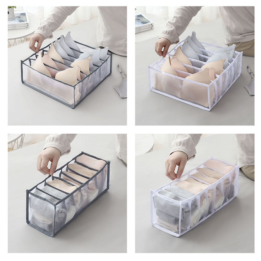 Hộp đựng đồ lót ngăn tủ không dệt có thể gập lại không dệt tiện lợi gọn gàng