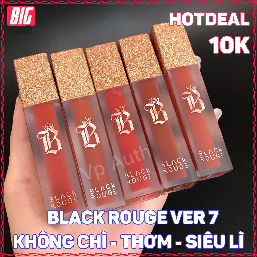 Son Black rouge A37,A33,A34,A35,A36 ver 7 màu nâu đất, cam đất, đỏ cam, đỏ đất, hồng đất giá rẻ , tặng hàng 1k, son 10k