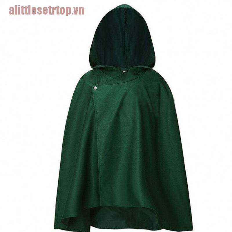 Áo Choàng Hóa Trang Nhân Vật Ackerman Trong Phim Hoạt Hình Titan Chất Lượng Cao