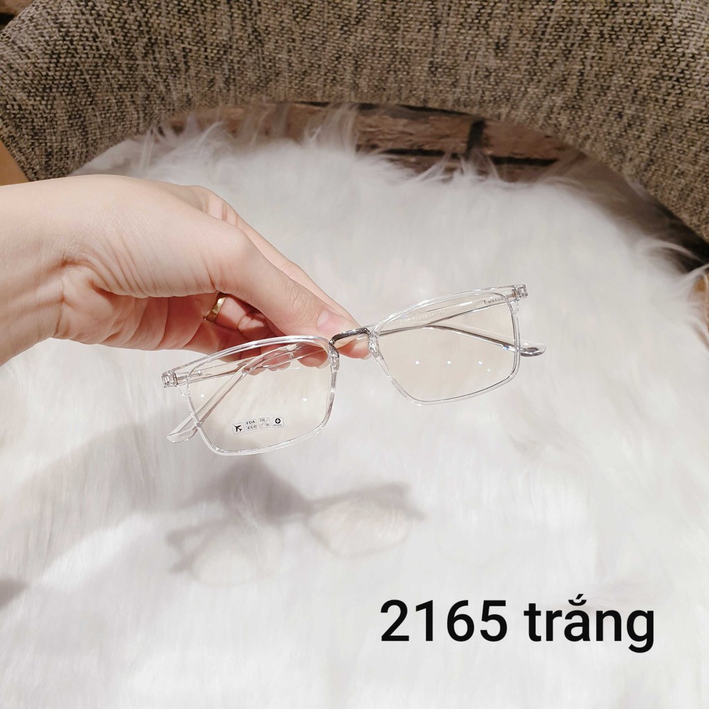 Gọng Kính Cận Nam Nữ G STORE Dáng Vuông Thời Trang Chất Liệu Nhựa Dẻo   2165 | BigBuy360 - bigbuy360.vn