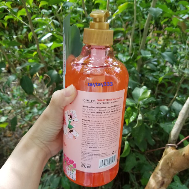 Sữa tắm Purite Provence Cherry Blossom 850ml | BigBuy360 - bigbuy360.vn