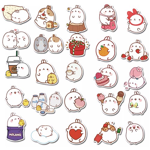 Sticker thỏ / hình dán thỏ  cute