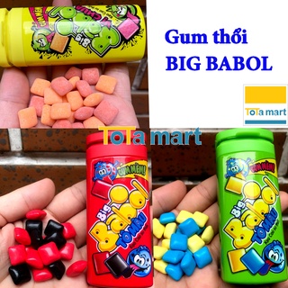 (hsd 05/2024) Kẹo cao su gum thổi BIG BABOL tô màu 16g.