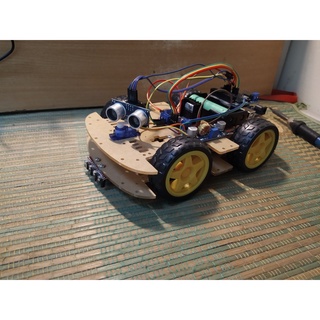 Xe robot điều khiển bluetooth, Xe robot dò line, Xe tránh vật cản