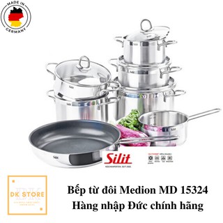 [CHÍNH HÃNG] Bộ nồi Silit Diamant 7 món - hàng nhập Đức