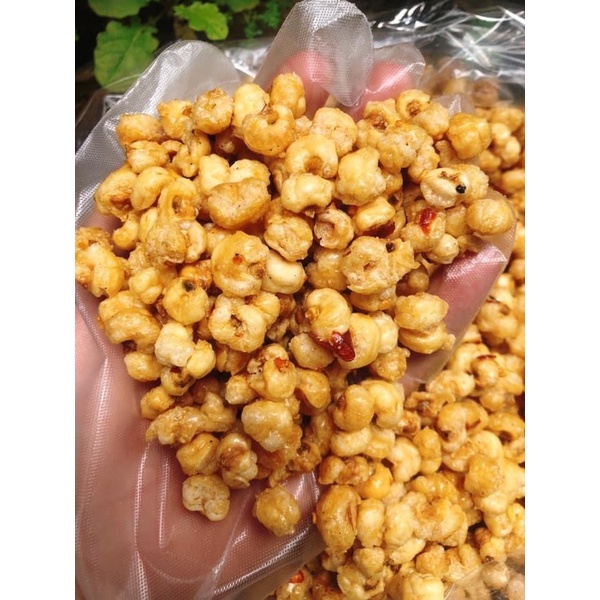 bắp sấy mắm ớt hũ 400g siêu nhiều