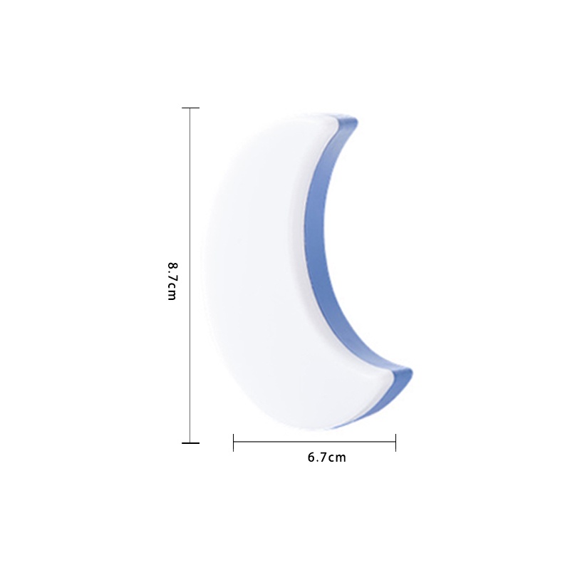 Đèn LED Licer cảm biến ánh sáng hình mặt trăng dùng ban đêm giúp bảo vệ mắt tiết kiệm năng lượng cho phòng ngủ trẻ em