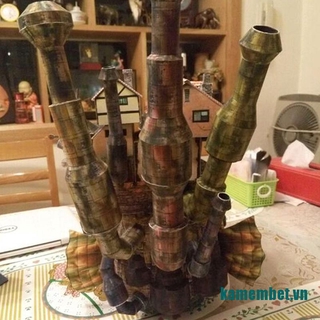 Mô Hình Lâu Đài 3D Bằng Giấy