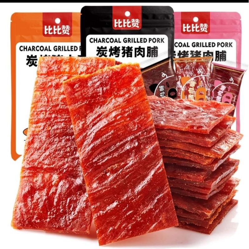 Khô lạp heo nướng kiểu BBQ ăn liền 100g/bịch