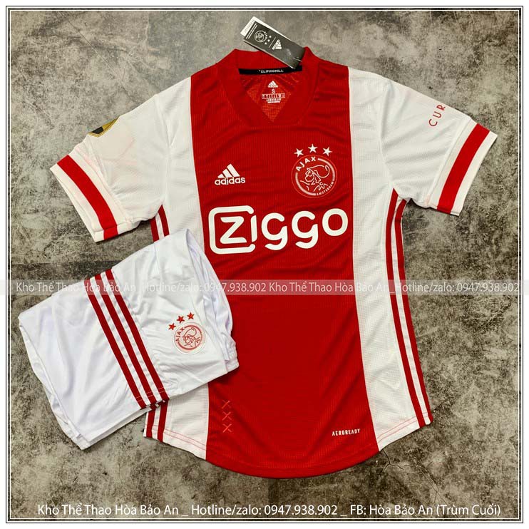 Áo Đấu Ajax Amsterdam Sân nhà sân nhà/ Quần Áo Bóng Đá AJAX cao cấp 2020