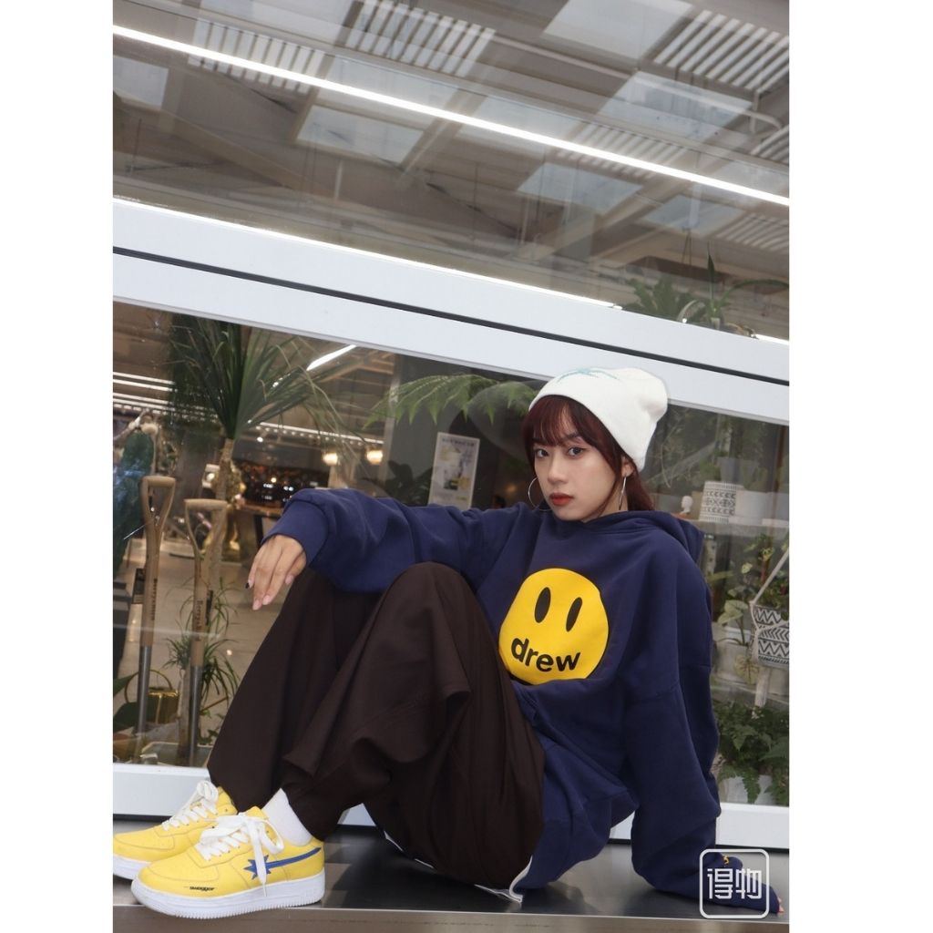 Áo nỉ hoodie drew nam nữ form rộng unisex phong cách hàn quốc TILAA FASHION