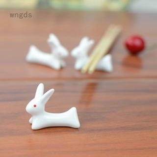 Dụng Cụ Gác Đũa Hình Con Thỏ Bằng Gốm Dễ Thương
