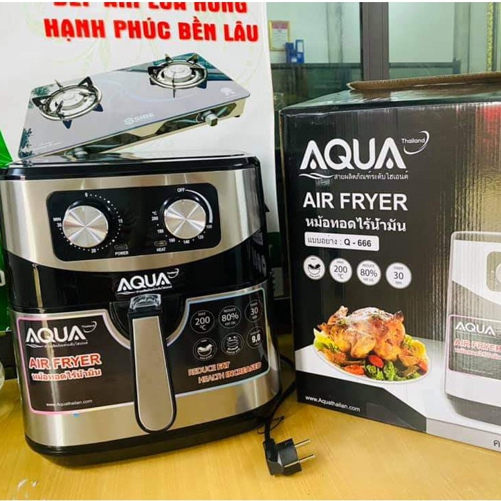 Nồi chiên không dầu 9L AQUA Q666 [Hàng chính hãng 100%]