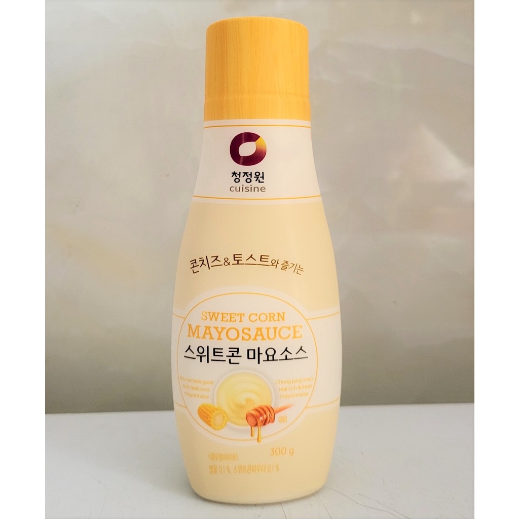[300g – NẮP VÀNG] XỐT MAYONNAISE VỊ NGÔ NGỌT Daesang [Korea] MIWON Sweet Corn Mayo Sauce (alc-hk)