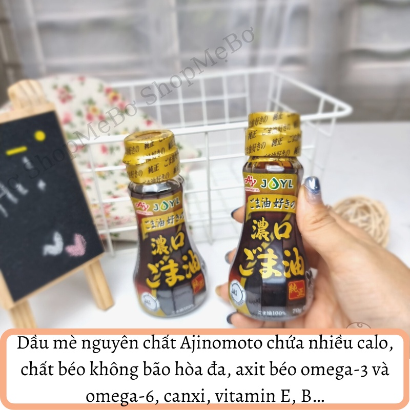 DẦU MÈ NGUYÊN CHẤT NHẬT 70g