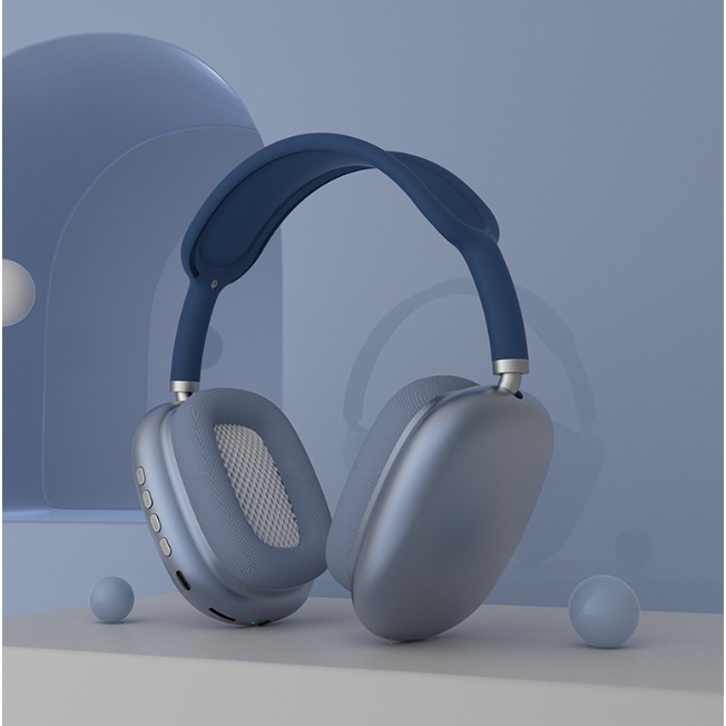 Tai Nghe Bluetooth Chụp Tai P9 Air Max- Có Micro Đàm Thoại - Hỗ Trợ Thẻ Nhớ SD,Nghe Nhạc Cực Hay, Bảo Hành 12 Tháng
