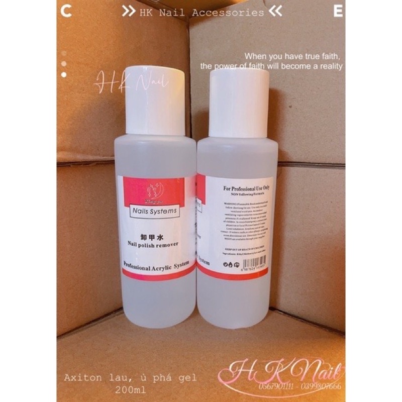 Nước lau gel phá gel sina 200ml chuyên dụng