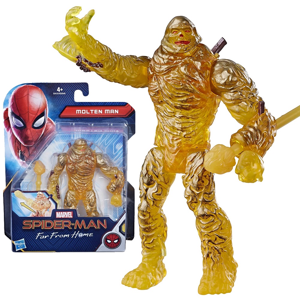 Mô hình đồ chơi có khớp Molten Man (Marvel) (Chính hãng Hasbro)