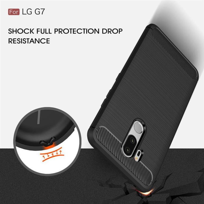 Ốp lưng chống sốc Likgus cho LG G7 (chuẩn quân đội, chống va đập, chống vân tay) - Hàng chính hãng